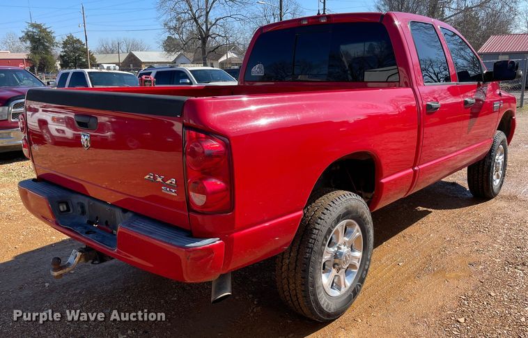 image for item MI9785 2008 Dodge Ram 2500  Quad Cab pickup truck