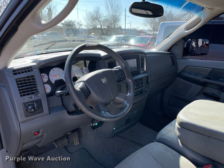 image for item MI9785 2008 Dodge Ram 2500  Quad Cab pickup truck