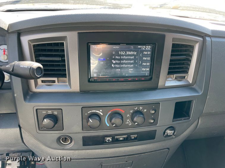 image for item MI9785 2008 Dodge Ram 2500  Quad Cab pickup truck