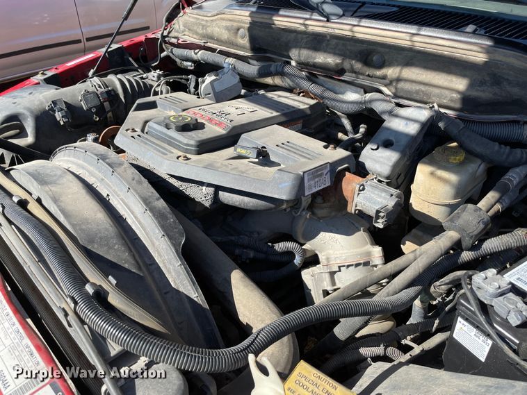 image for item MI9785 2008 Dodge Ram 2500  Quad Cab pickup truck