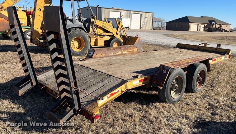 image for item MW9471 1998 Redi Haul FSL1629E  equipment trailer