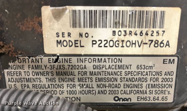 image for item MW9478 Hobart Champion 10,000  welder/generator