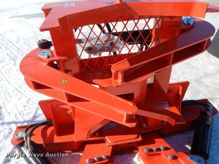 image for item AF9261 2022 TopCat  skid steer tree shear