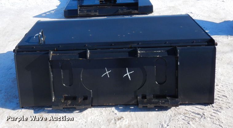 image for item AF9265 JCT  72" W skid steer sweeper