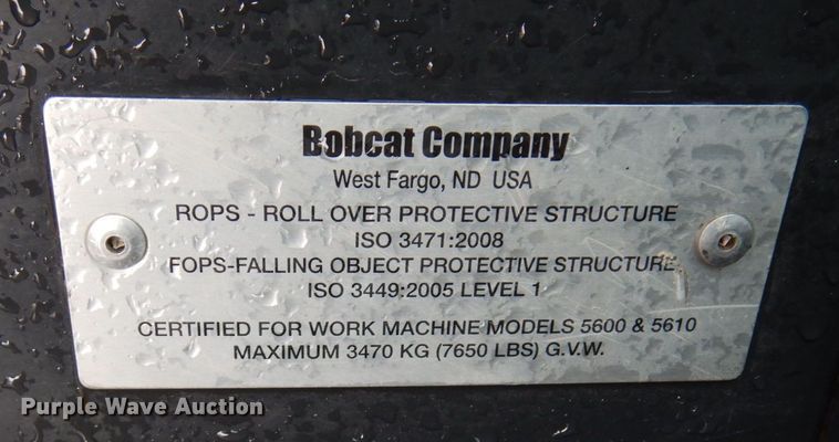 image for item AF9301 2013 Bobcat Toolcat 5600  utility vehicle