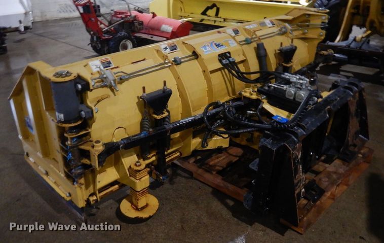 image for item AF9307 HLA SnowWing 3200W  skid steer snow plow