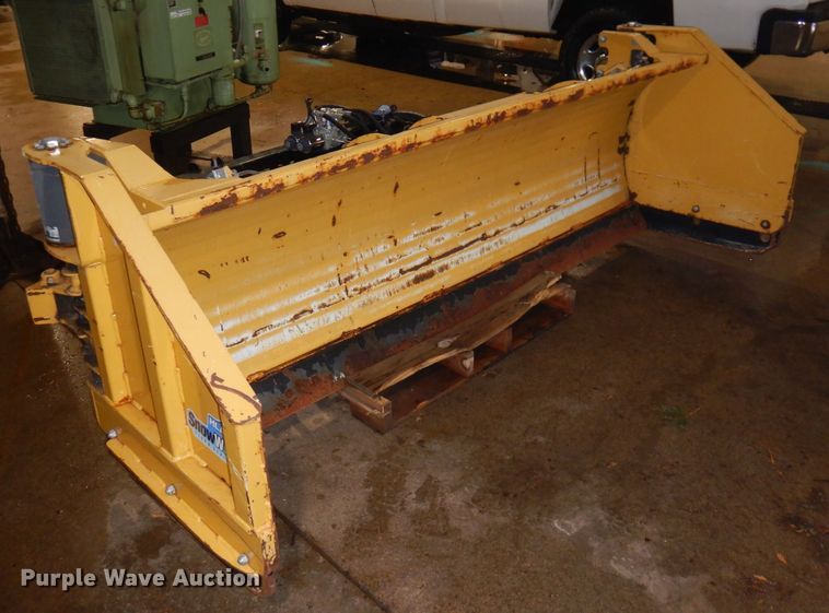 image for item AF9307 HLA SnowWing 3200W  skid steer snow plow
