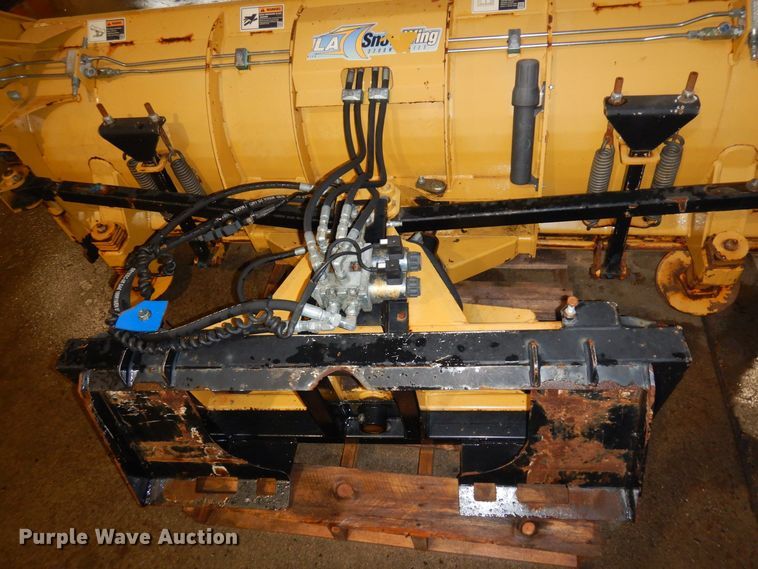 image for item AF9307 HLA SnowWing 3200W  skid steer snow plow