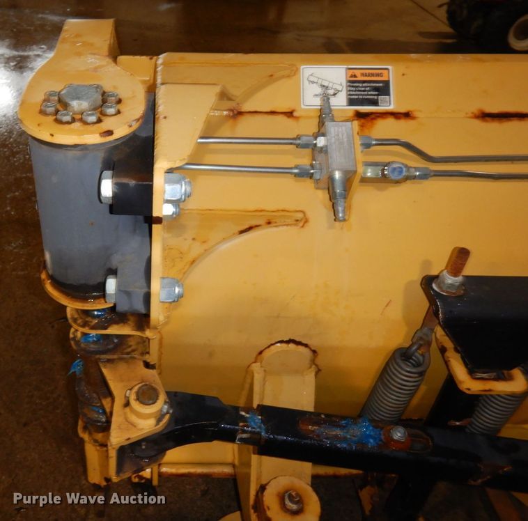 image for item AF9307 HLA SnowWing 3200W  skid steer snow plow