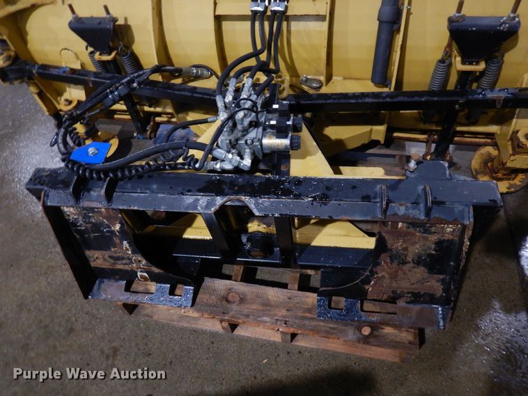 image for item AF9307 HLA SnowWing 3200W  skid steer snow plow