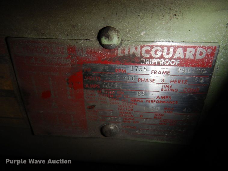 image for item AF9308 Sullair 10-30  air compressor