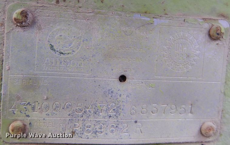 image for item DF8281 National  Triplex plunger pump