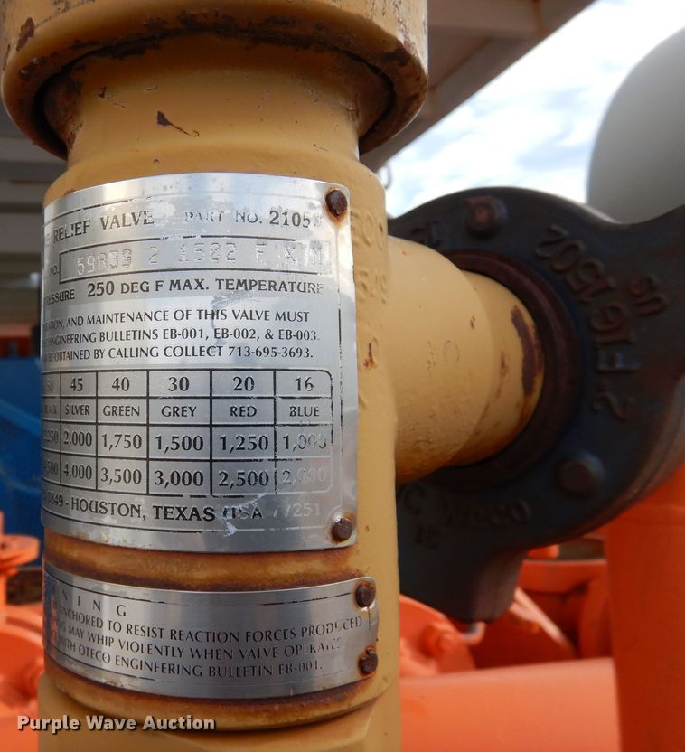 image for item DF8281 National  Triplex plunger pump