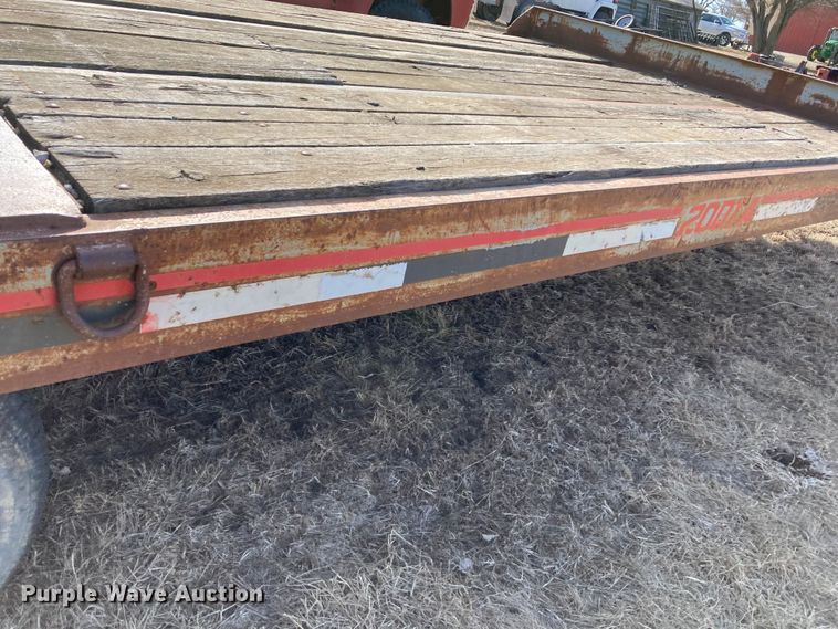 image for item DJ6148 2000 Interstate 20DTA  equipment trailer