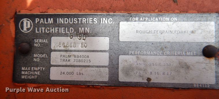 image for item DK5143 Sky Trak 6036  telehandler