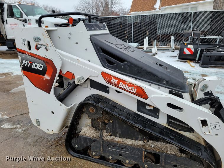 image for item DM8182 2021 Bobcat MT100  compact utility loader