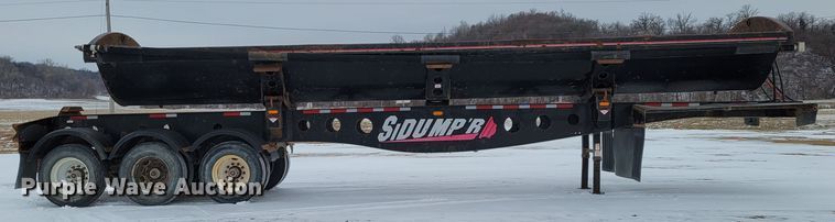 image for item DM8186 2013 SiDump'r SDR325  side dump trailer