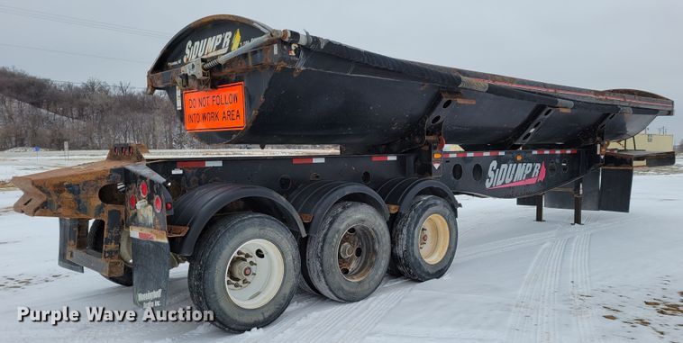 image for item DM8186 2013 SiDump'r SDR325  side dump trailer