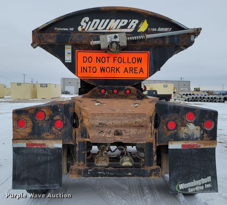 image for item DM8186 2013 SiDump'r SDR325  side dump trailer