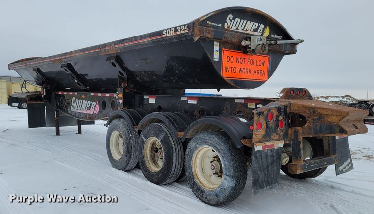 image for item DM8186 2013 SiDump'r SDR325  side dump trailer