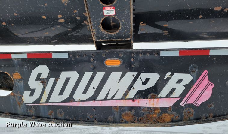 image for item DM8186 2013 SiDump'r SDR325  side dump trailer