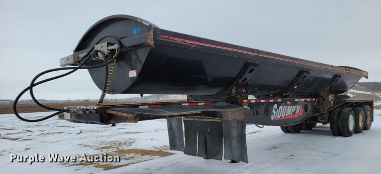 image for item DM8187 2012 SiDump'r SDR325  side dump trailer