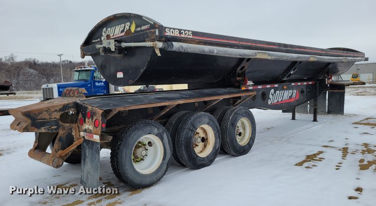 image for item DM8187 2012 SiDump'r SDR325  side dump trailer