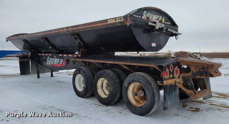 image for item DM8187 2012 SiDump'r SDR325  side dump trailer