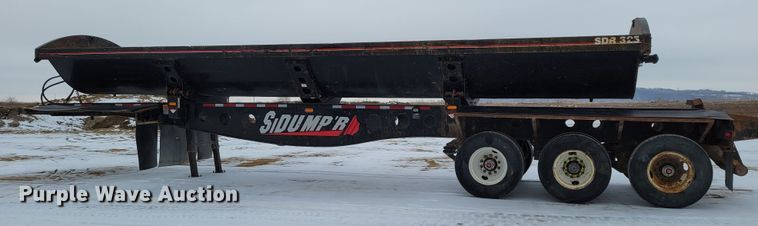 image for item DM8187 2012 SiDump'r SDR325  side dump trailer