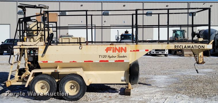 image for item DM8190 2007 Finn T120-GN-II  hydroseeder