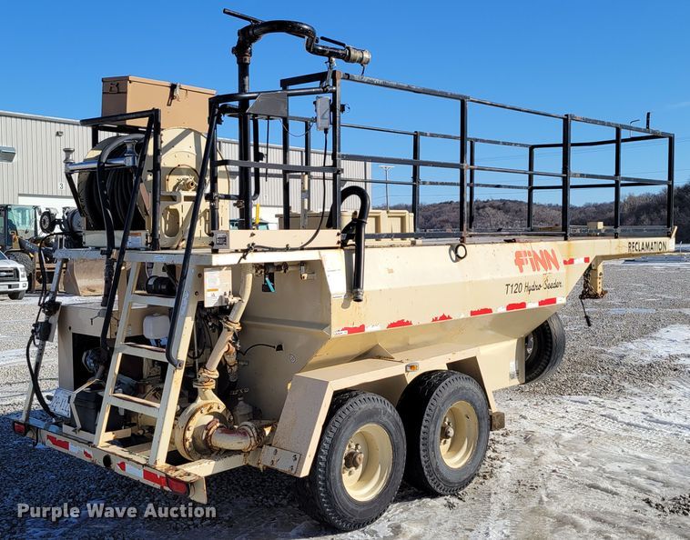 image for item DM8190 2007 Finn T120-GN-II  hydroseeder
