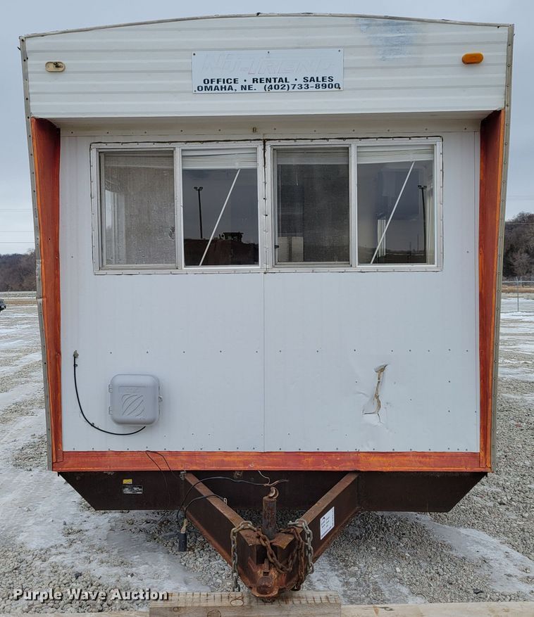 image for item DM8191 1989 Jobsite Trailer Corp.  jobsite trailer