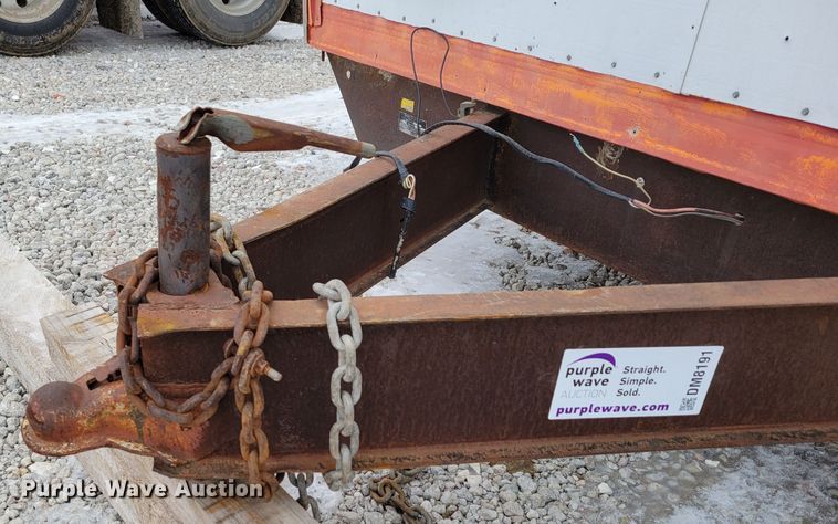 image for item DM8191 1989 Jobsite Trailer Corp.  jobsite trailer