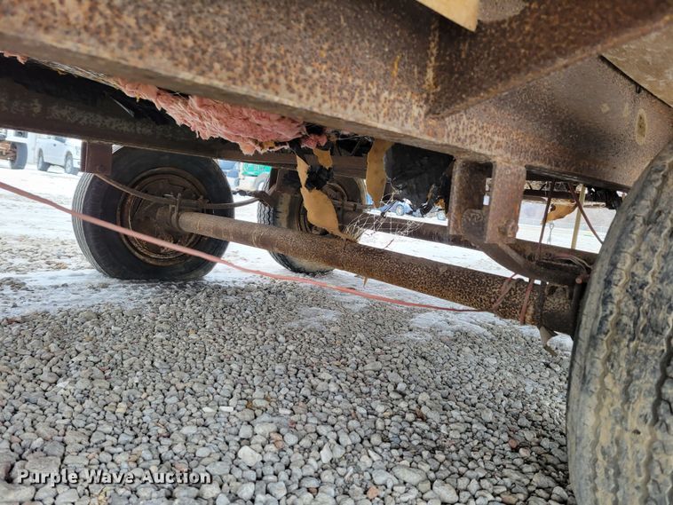 image for item DM8191 1989 Jobsite Trailer Corp.  jobsite trailer