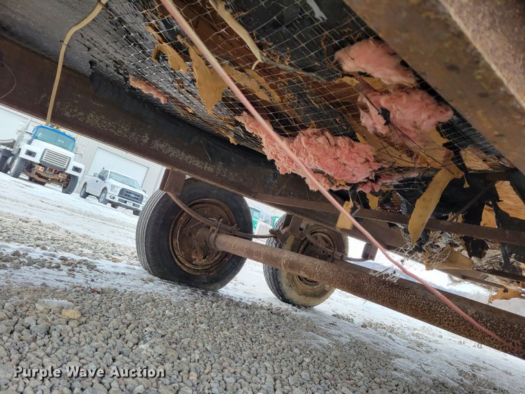 image for item DM8191 1989 Jobsite Trailer Corp.  jobsite trailer