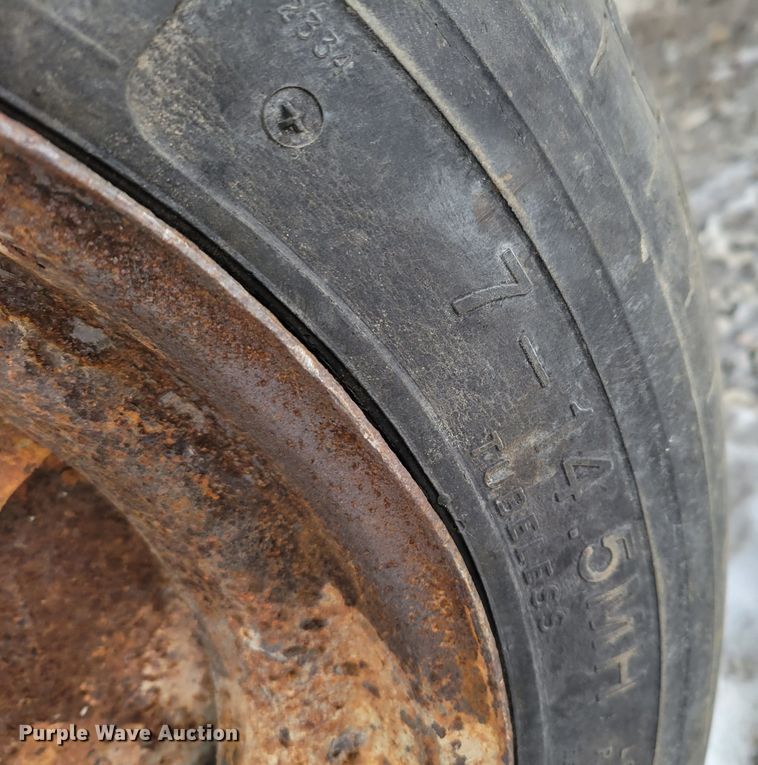 image for item DM8191 1989 Jobsite Trailer Corp.  jobsite trailer