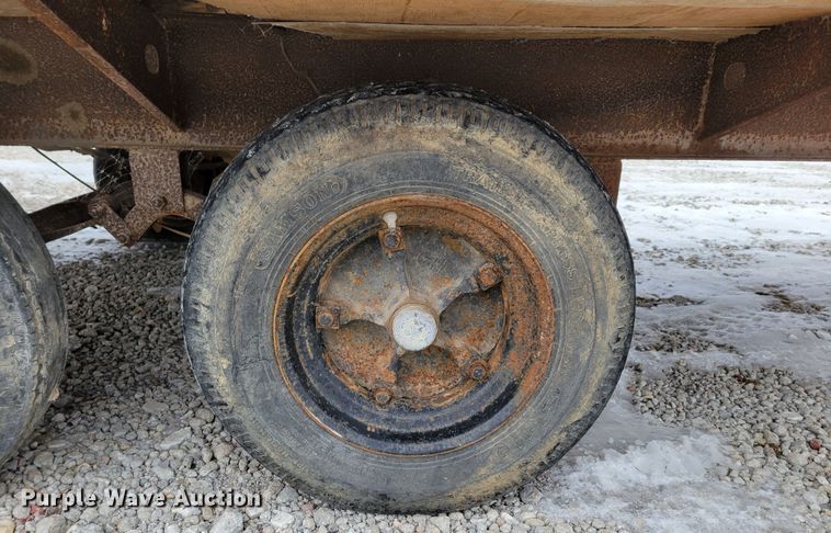 image for item DM8191 1989 Jobsite Trailer Corp.  jobsite trailer