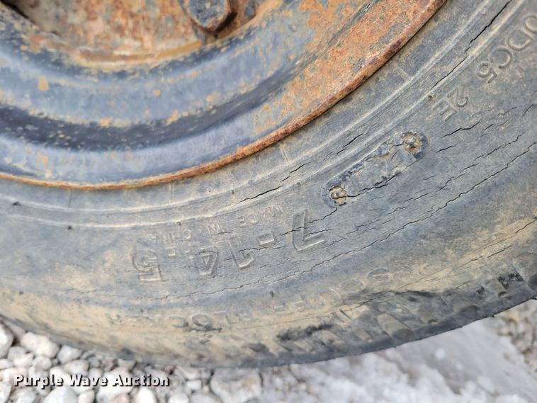 image for item DM8191 1989 Jobsite Trailer Corp.  jobsite trailer