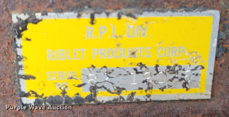 image for item DM8191 1989 Jobsite Trailer Corp.  jobsite trailer