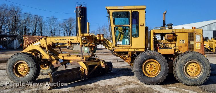 image for item DO3538 1985 Caterpillar 12G  motor grader