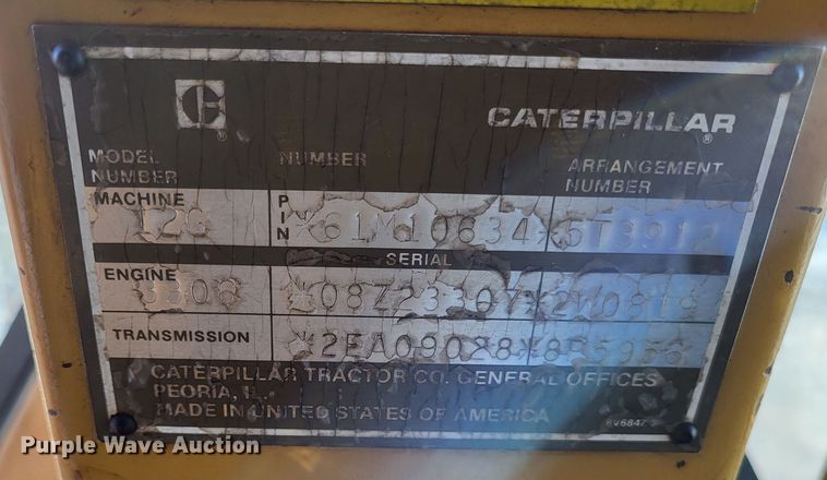 image for item DO3538 1985 Caterpillar 12G  motor grader