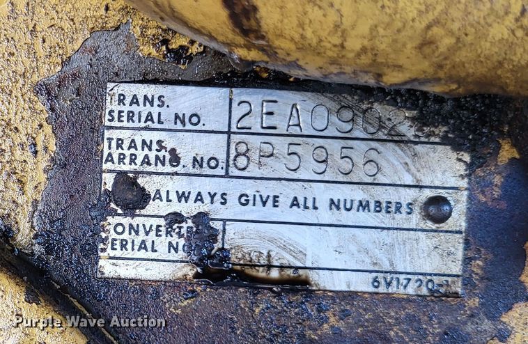 image for item DO3538 1985 Caterpillar 12G  motor grader