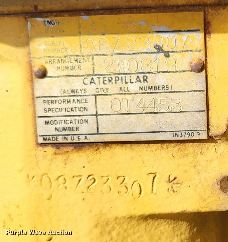 image for item DO3538 1985 Caterpillar 12G  motor grader