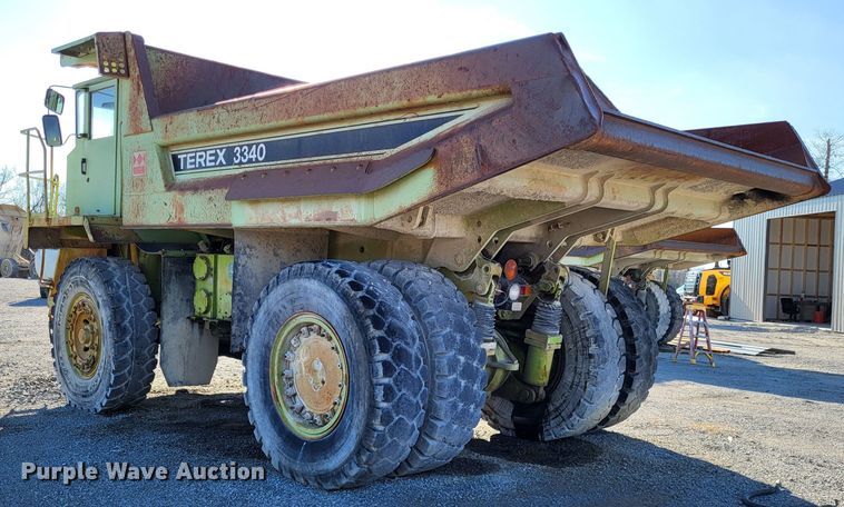 image for item DO3546 1997 Terex 3340  haul truck