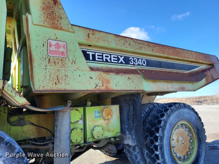 image for item DO3546 1997 Terex 3340  haul truck
