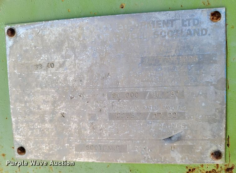 image for item DO3546 1997 Terex 3340  haul truck