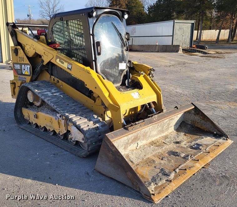 image for item DO3548 2017 Caterpillar 299D2 XHP  tracked skid steer loader