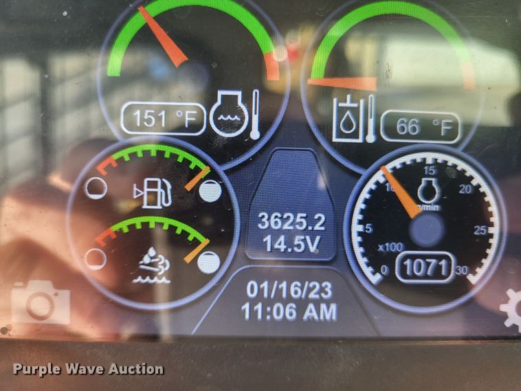 image for item DO3548 2017 Caterpillar 299D2 XHP  tracked skid steer loader