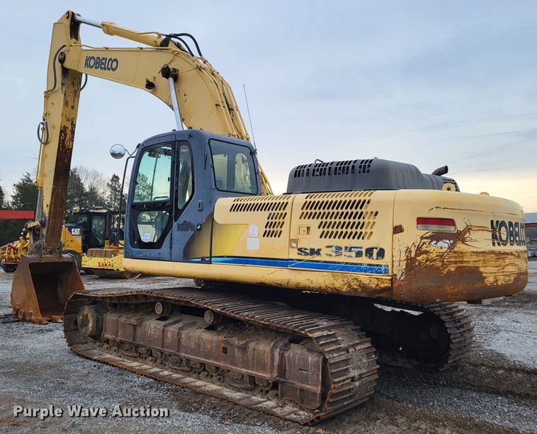 image for item DO3550 2008 Kobelco SK350LC  excavator