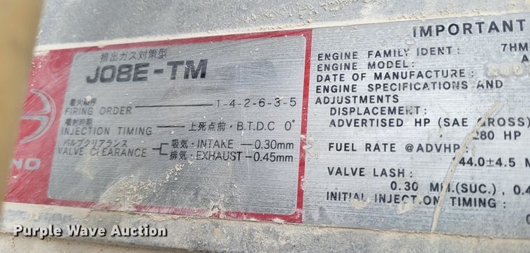 image for item DO3550 2008 Kobelco SK350LC  excavator